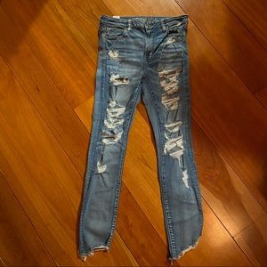 Next level stretch X American Eagle high-rise jeggings